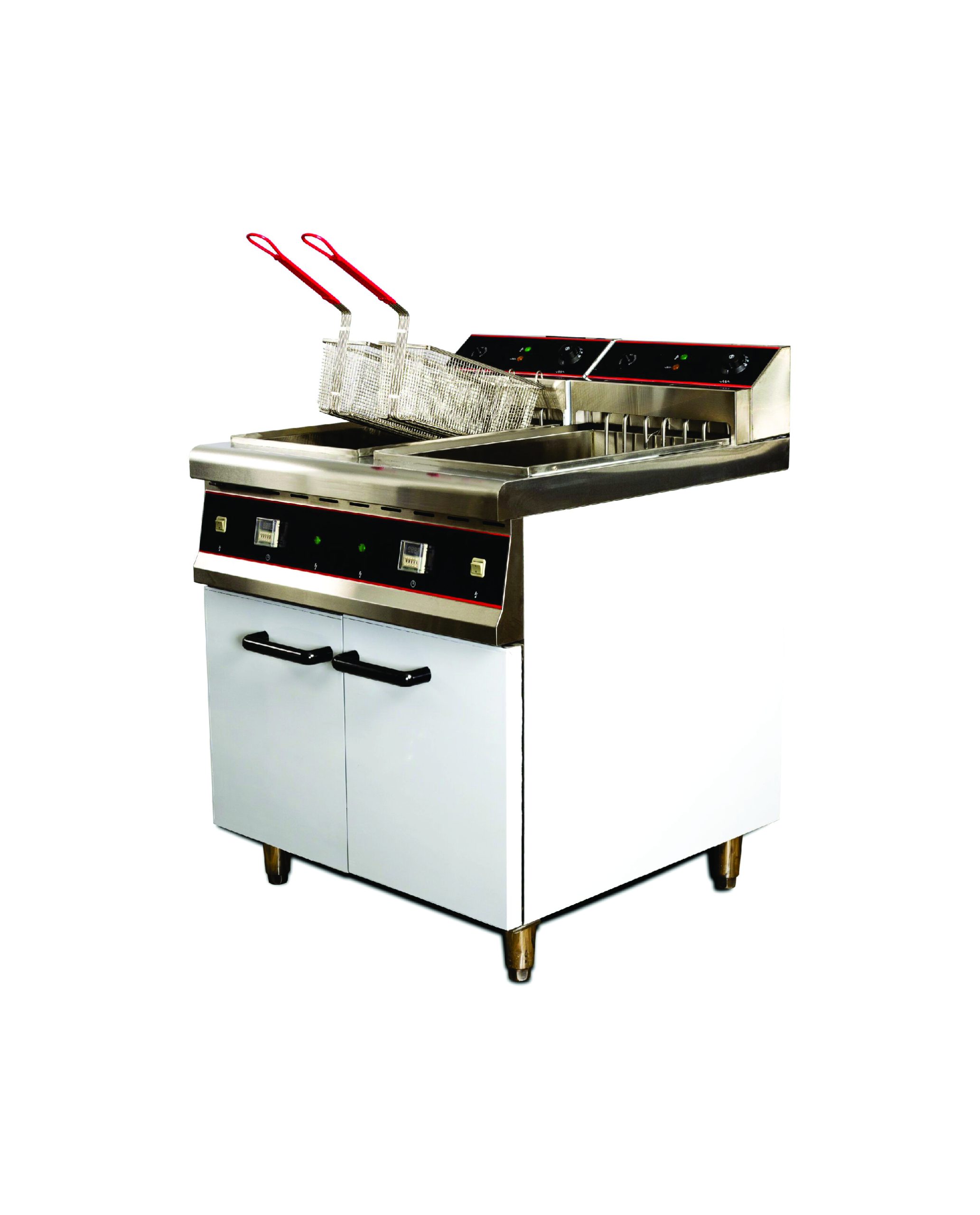 freidora via cheff 26+26lts