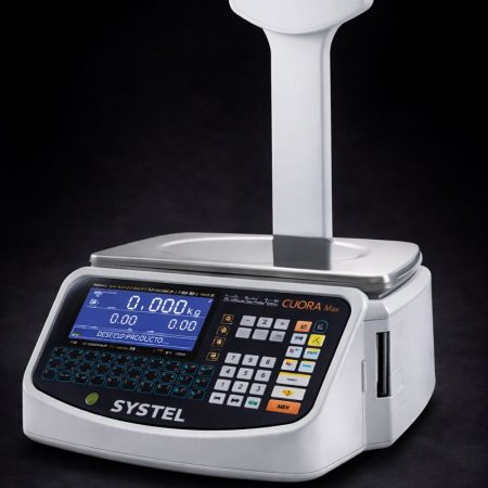 Balanza de mostrador peso precio importe Systel Cuora MAX 4 - 30 kgs con mástil