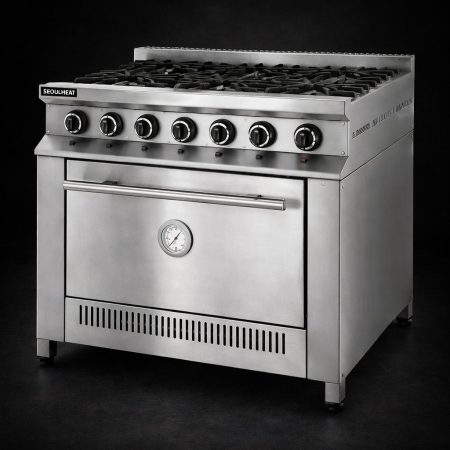 Cocina 6 hornallas gas natural EQUIPAR H320