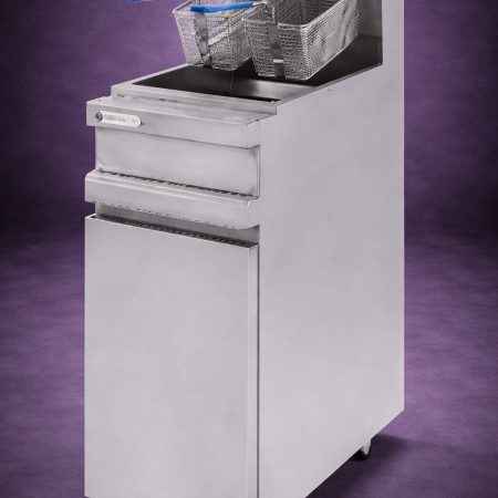 Freidora solo aceite gas natural 2 canastos