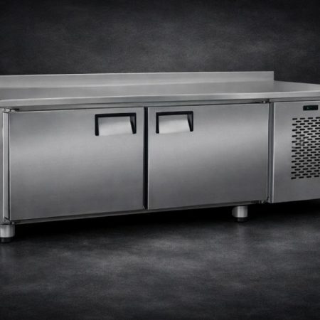 Heladera mostrador con cubre equipos EQUIPAR MR 1450 - 2 PUERTAS